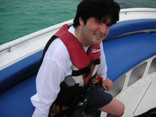 Chillin' on the boat