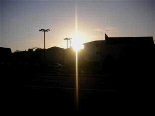 A slow sunset